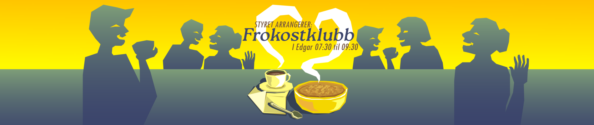 Styret arrangerer: Frokostklubb
