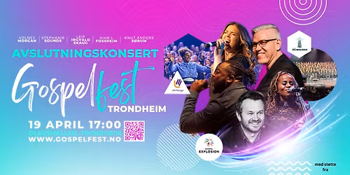 Avslutningskonsert Gospelfest Trondheim med Kine L Fossheim, Knut Anders Sørum og stort gospelkor!