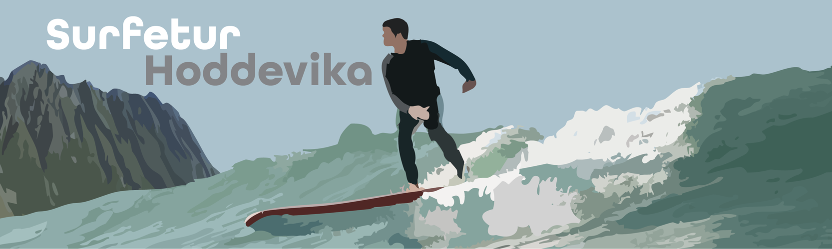 Surfetur til Hoddevika