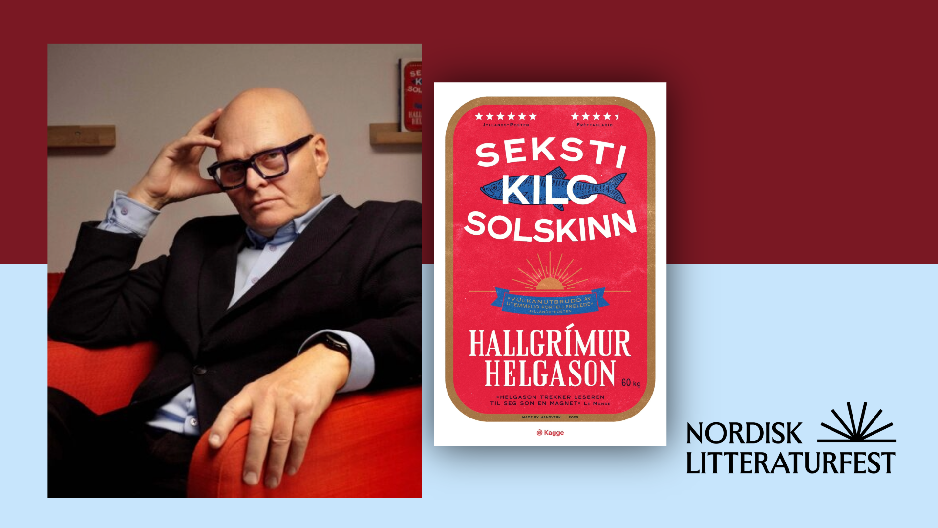 Hallgrímur Helgason: Seksti kilo solskinn