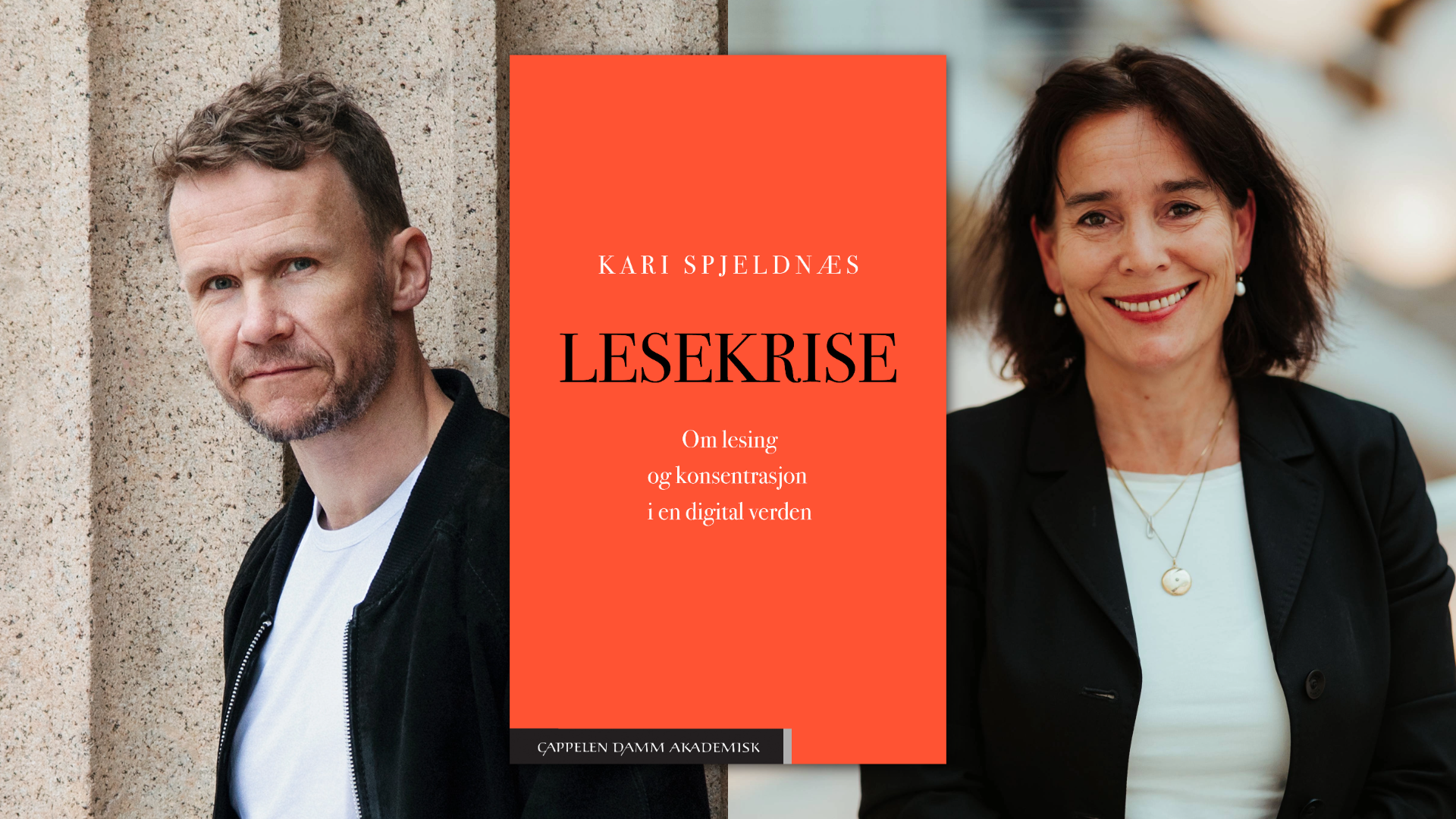 Kari Spjeldnæs og Bjørn Vatne: Lesekrise - Om lesing og konsentrasjon