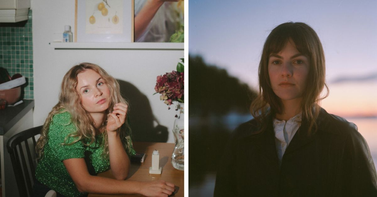 Marie Løvås og Julie Henrikke på PUST