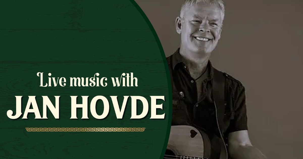 Livemusikk med Jan Hovde