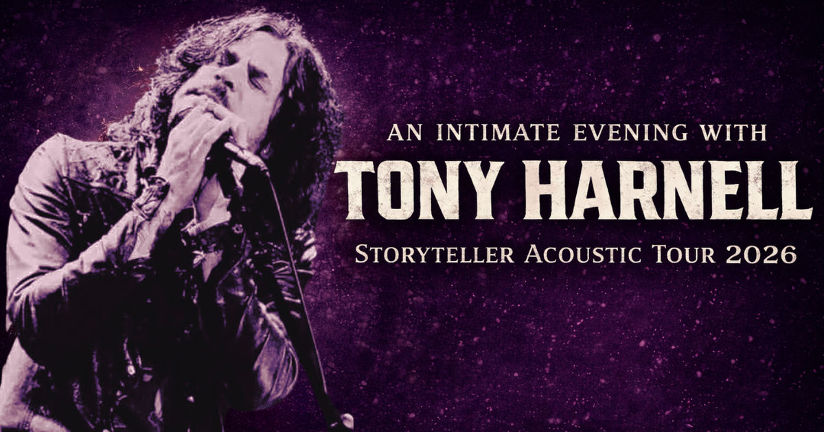 TONY HARNELL - Storyteller Acoustic Tour 2026