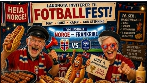 Fotballfest på Landnota