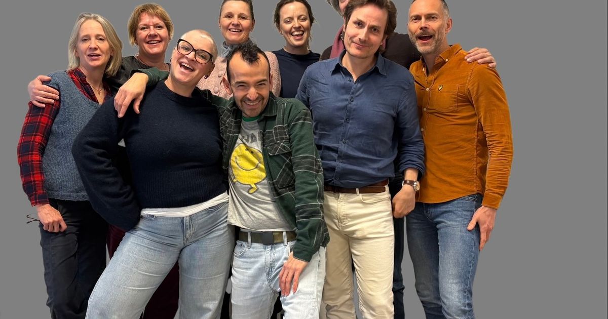 Sommersang med Holbergs plass sangforening