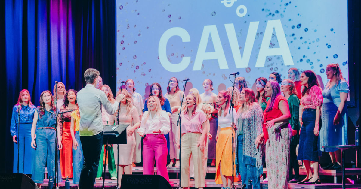 Sommerkonsert med popkoret Cava