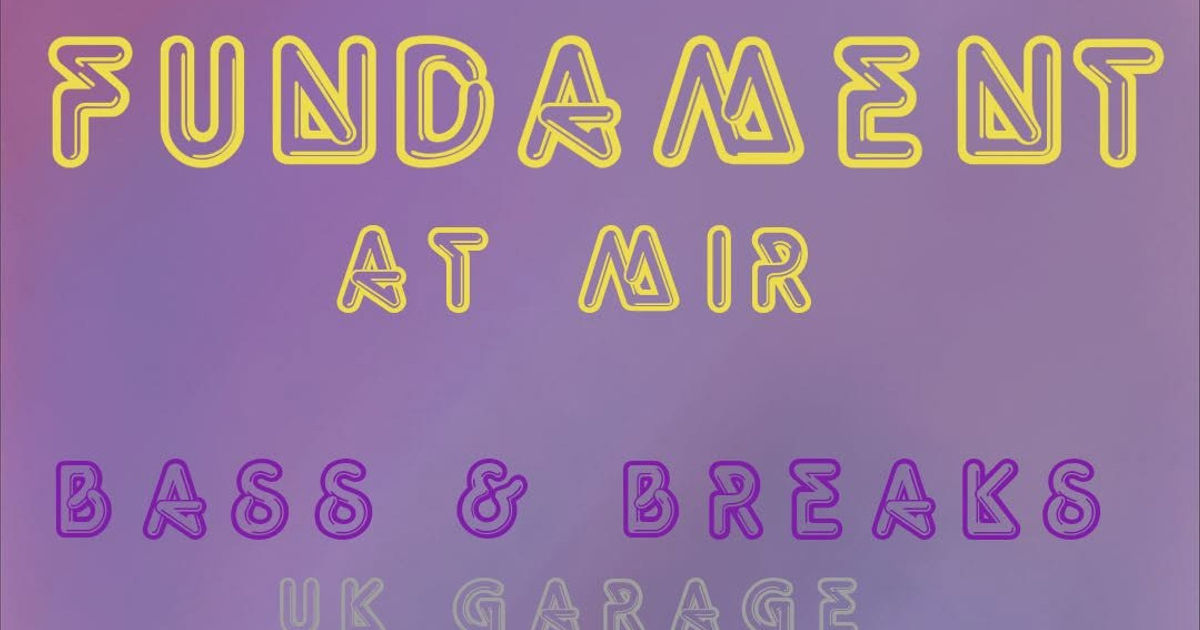 FUNDAMENT AT MIR; UKG/DNB/JUNGLE---> HANSA ---> XCSTNZ