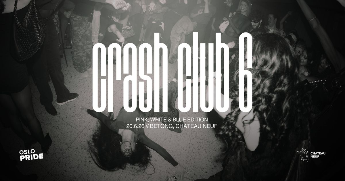 Crash Club #6: blue, white and pink