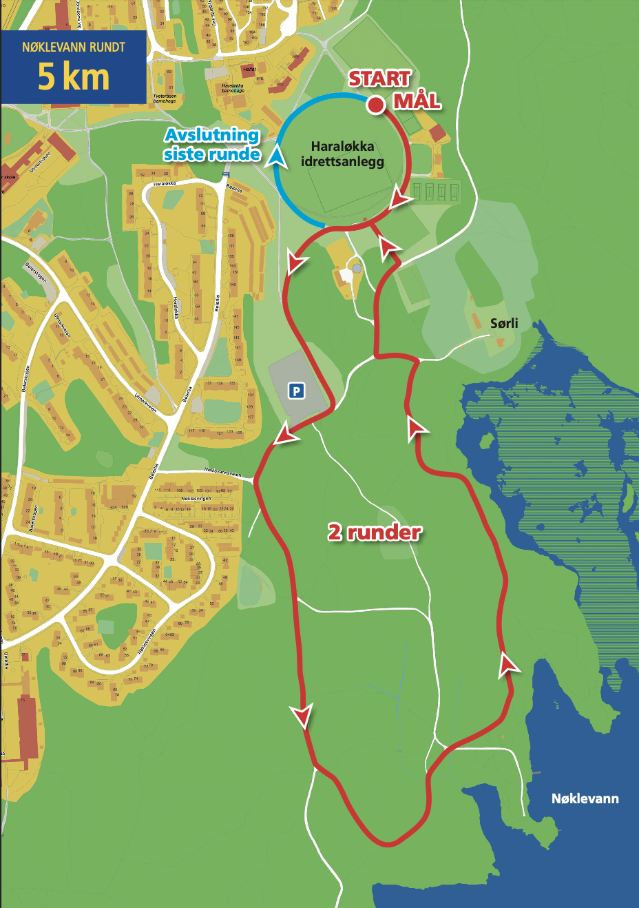 Nøklevann Rundt