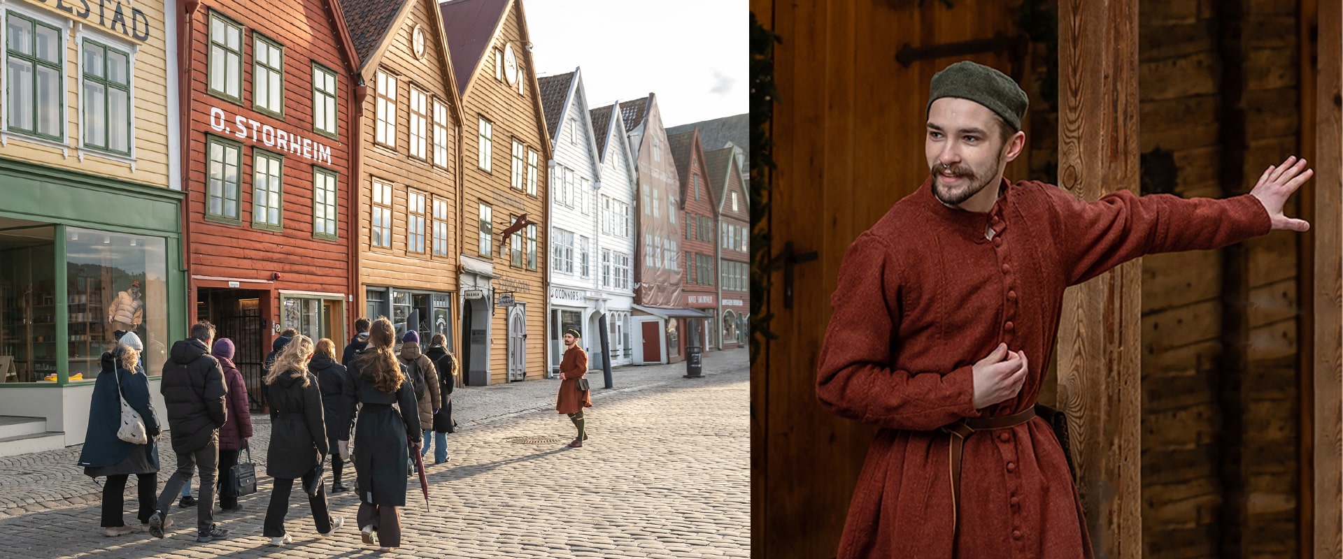 Bryggen Guiding – en vandring med en historisk ekspert (kun engelsk)