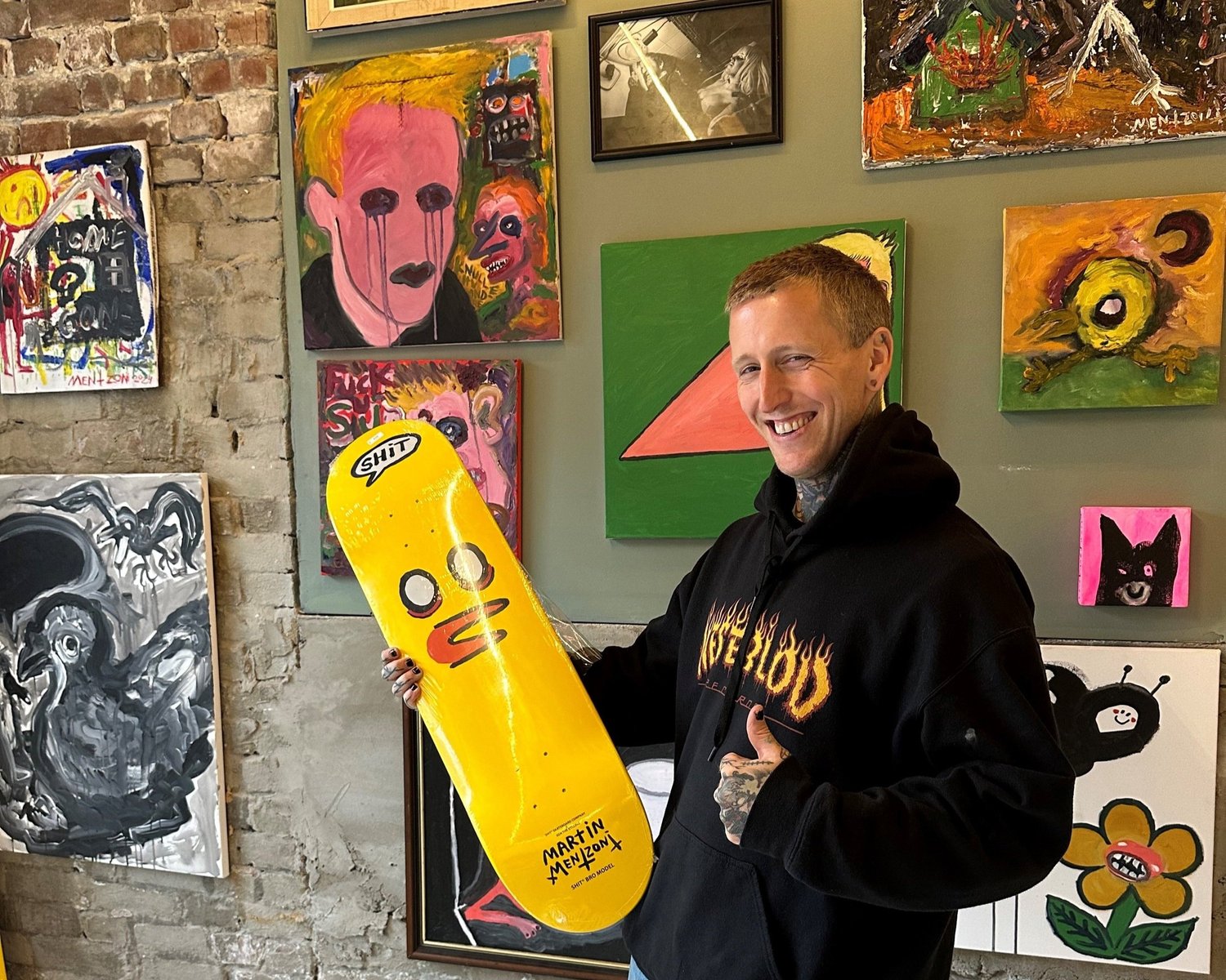 KUNST POP UP: Salgsutstilling - Martin Mentzoni
