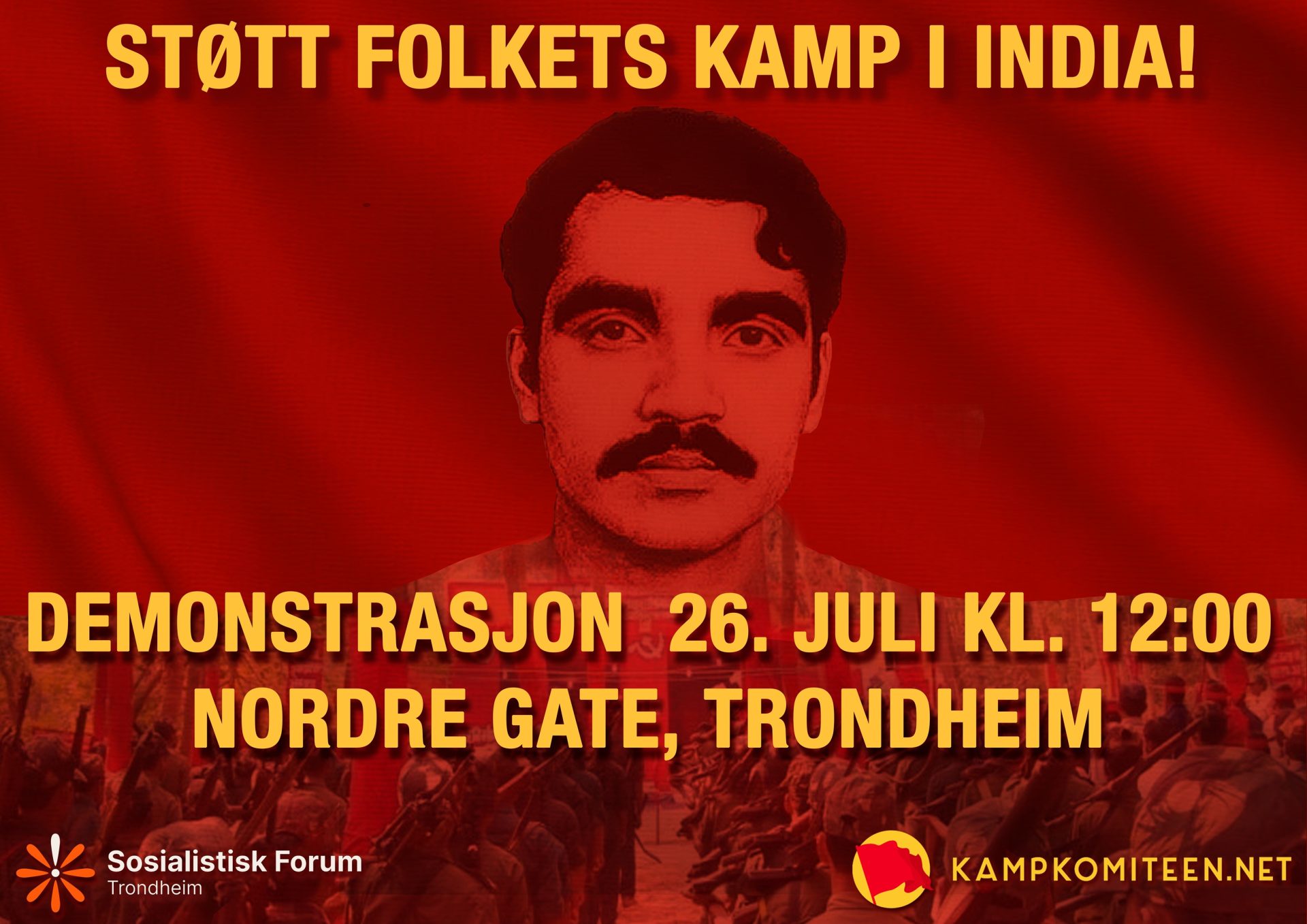 Støtt og forsvar folkets kamp i India!