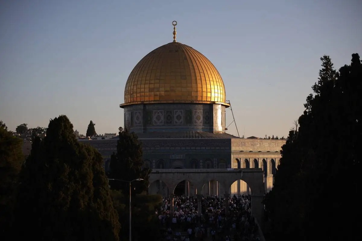 Minnestund for de drepte palestinerne og libaneserne siden