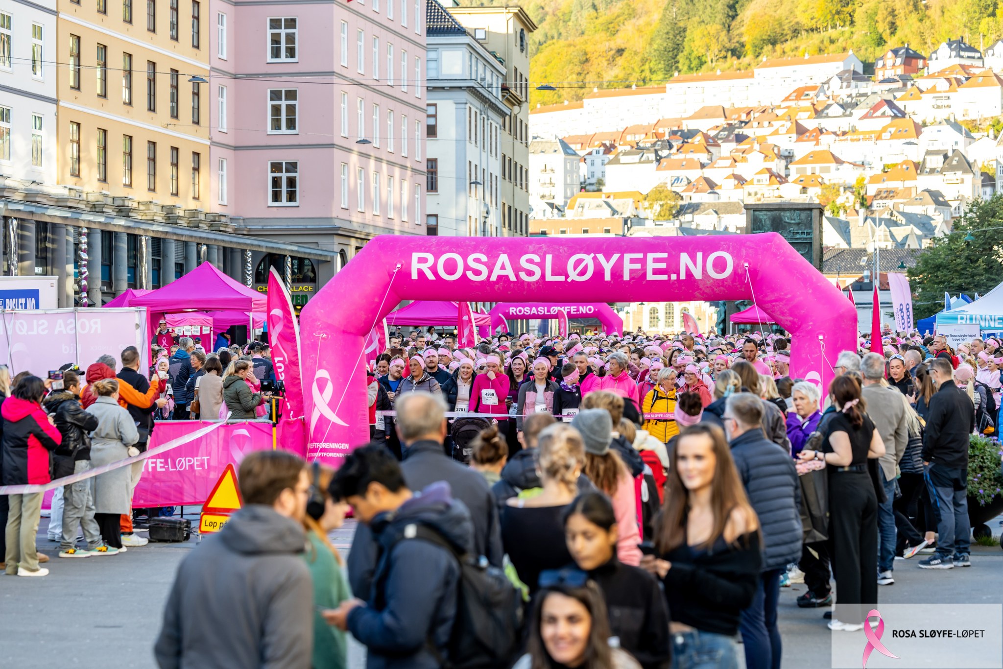 Rosa sløyfe-løpet Bergen